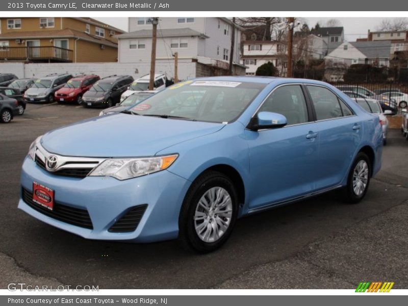 Clearwater Blue Metallic / Ash 2013 Toyota Camry LE