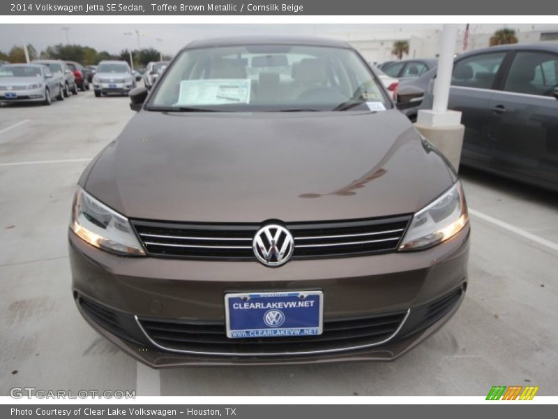 Toffee Brown Metallic / Cornsilk Beige 2014 Volkswagen Jetta SE Sedan
