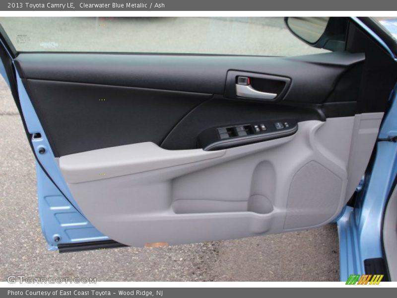 Clearwater Blue Metallic / Ash 2013 Toyota Camry LE