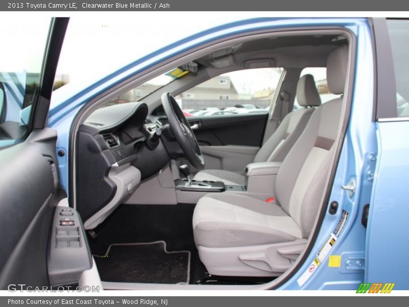 Clearwater Blue Metallic / Ash 2013 Toyota Camry LE