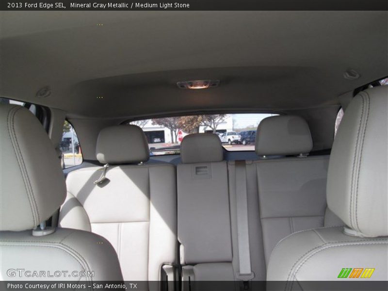 Mineral Gray Metallic / Medium Light Stone 2013 Ford Edge SEL