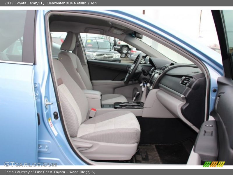 Clearwater Blue Metallic / Ash 2013 Toyota Camry LE