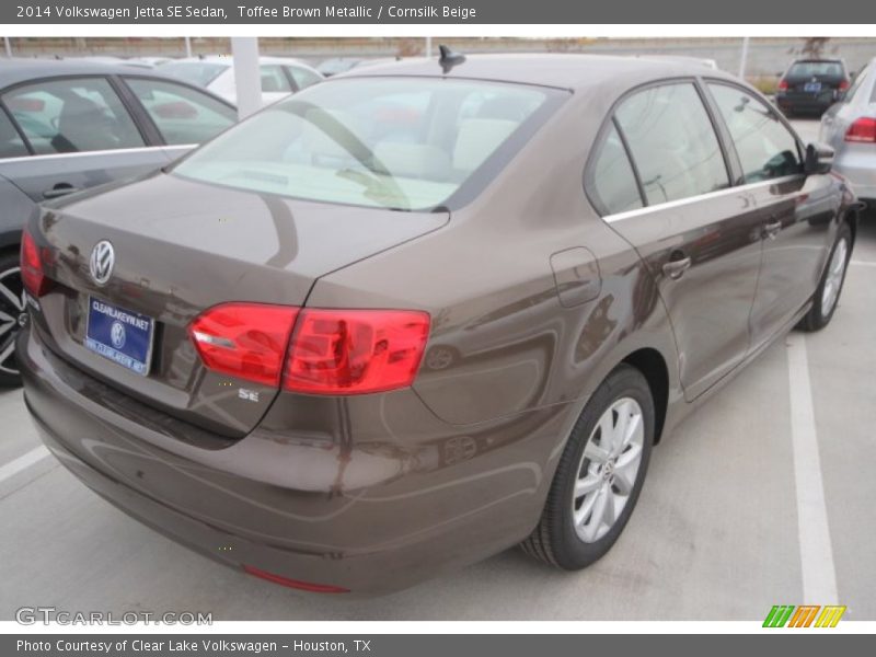 Toffee Brown Metallic / Cornsilk Beige 2014 Volkswagen Jetta SE Sedan