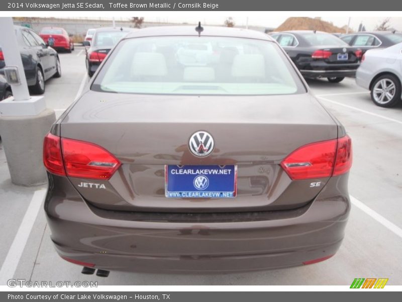Toffee Brown Metallic / Cornsilk Beige 2014 Volkswagen Jetta SE Sedan