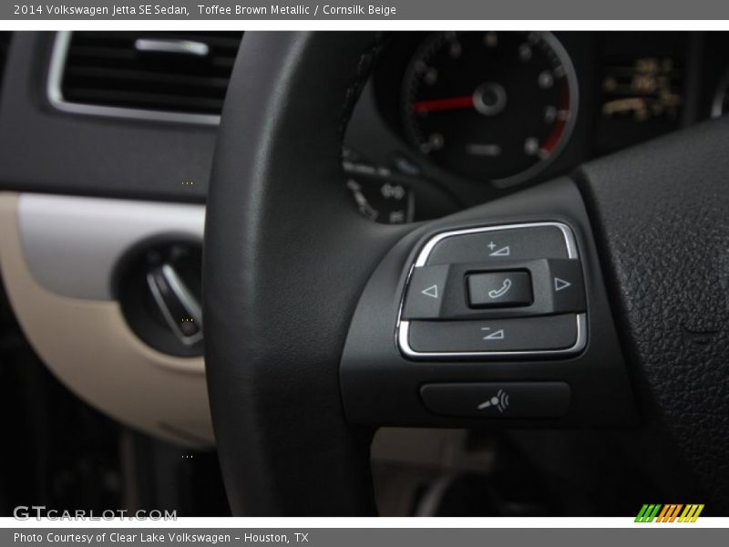 Toffee Brown Metallic / Cornsilk Beige 2014 Volkswagen Jetta SE Sedan