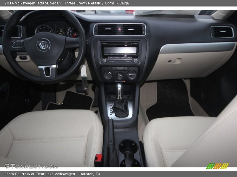 Toffee Brown Metallic / Cornsilk Beige 2014 Volkswagen Jetta SE Sedan