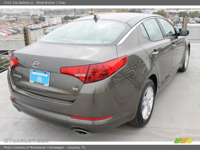 Metal Bronze / Gray 2012 Kia Optima LX