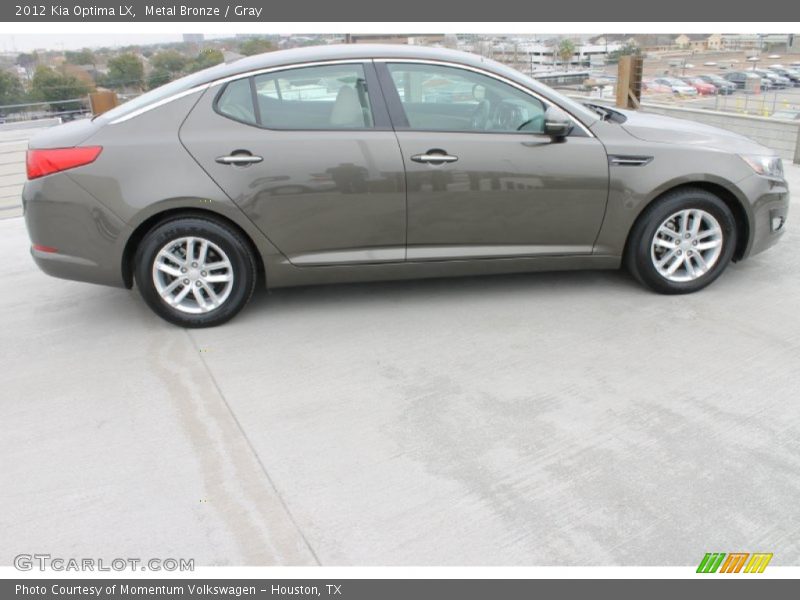 Metal Bronze / Gray 2012 Kia Optima LX