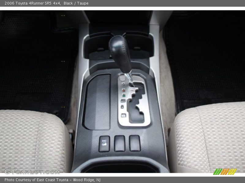 Black / Taupe 2006 Toyota 4Runner SR5 4x4