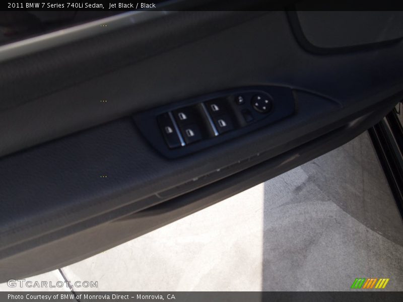 Jet Black / Black 2011 BMW 7 Series 740Li Sedan