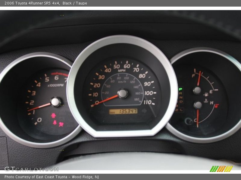 Black / Taupe 2006 Toyota 4Runner SR5 4x4