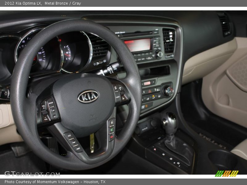 Metal Bronze / Gray 2012 Kia Optima LX
