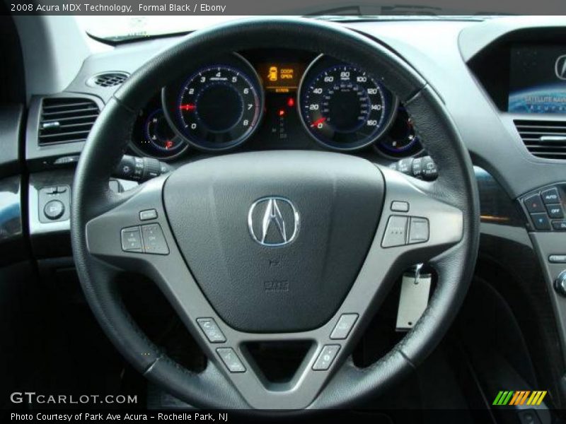 Formal Black / Ebony 2008 Acura MDX Technology