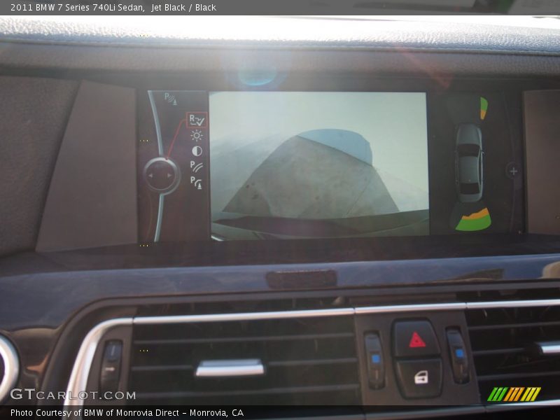 Jet Black / Black 2011 BMW 7 Series 740Li Sedan