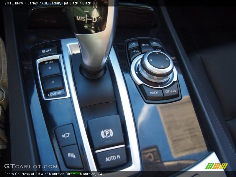 Jet Black / Black 2011 BMW 7 Series 740Li Sedan