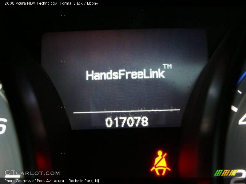 Formal Black / Ebony 2008 Acura MDX Technology