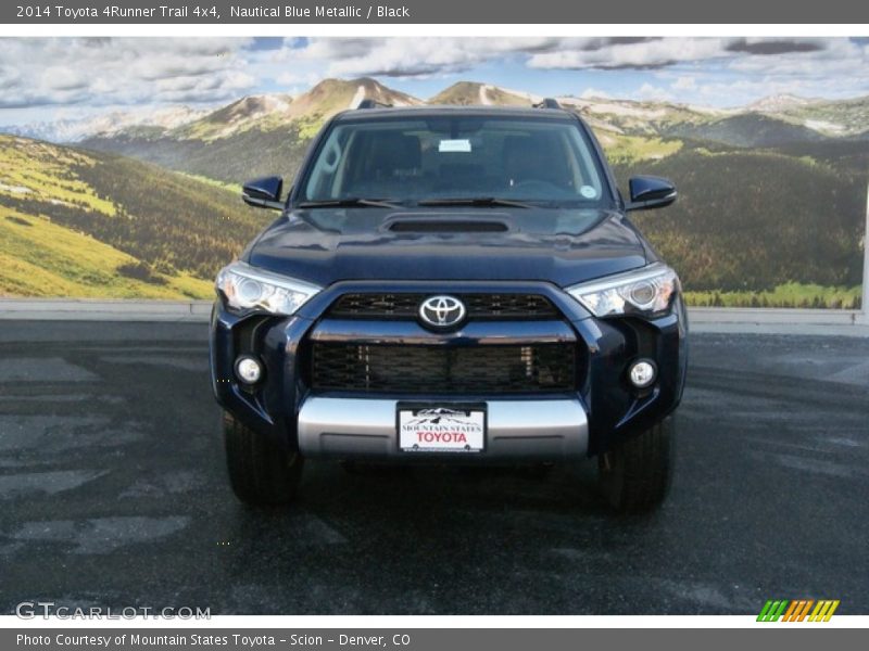 Nautical Blue Metallic / Black 2014 Toyota 4Runner Trail 4x4