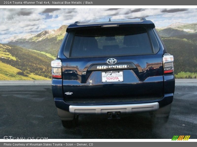 Nautical Blue Metallic / Black 2014 Toyota 4Runner Trail 4x4