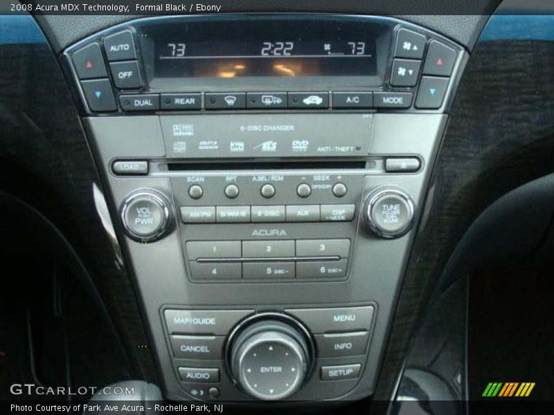 Formal Black / Ebony 2008 Acura MDX Technology