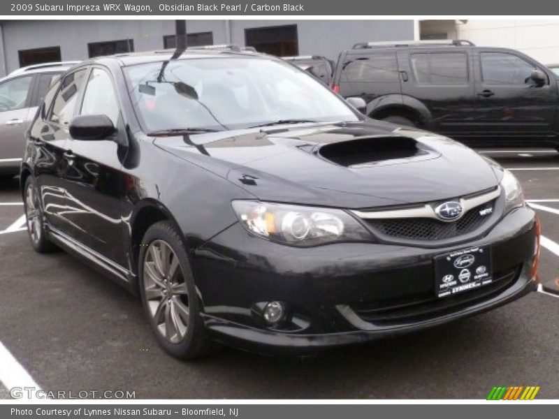 Obsidian Black Pearl / Carbon Black 2009 Subaru Impreza WRX Wagon