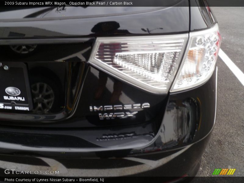 Obsidian Black Pearl / Carbon Black 2009 Subaru Impreza WRX Wagon