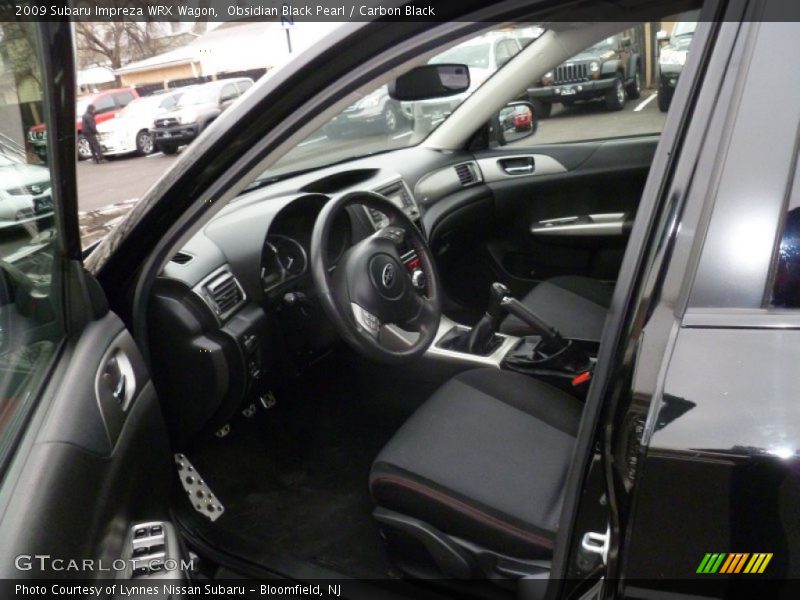 Obsidian Black Pearl / Carbon Black 2009 Subaru Impreza WRX Wagon