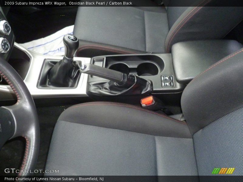 Obsidian Black Pearl / Carbon Black 2009 Subaru Impreza WRX Wagon