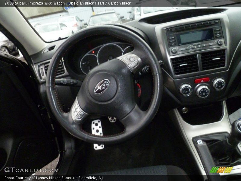 Obsidian Black Pearl / Carbon Black 2009 Subaru Impreza WRX Wagon