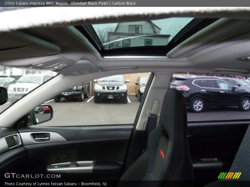 Obsidian Black Pearl / Carbon Black 2009 Subaru Impreza WRX Wagon