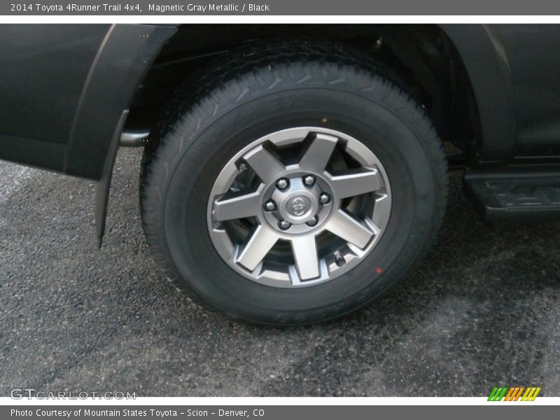 Magnetic Gray Metallic / Black 2014 Toyota 4Runner Trail 4x4