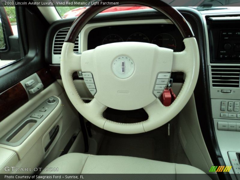  2003 Aviator Luxury Steering Wheel