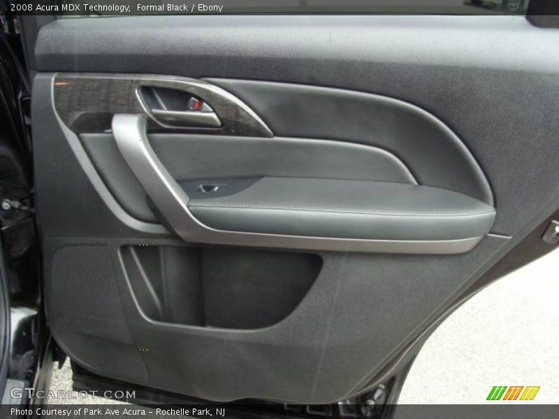 Formal Black / Ebony 2008 Acura MDX Technology