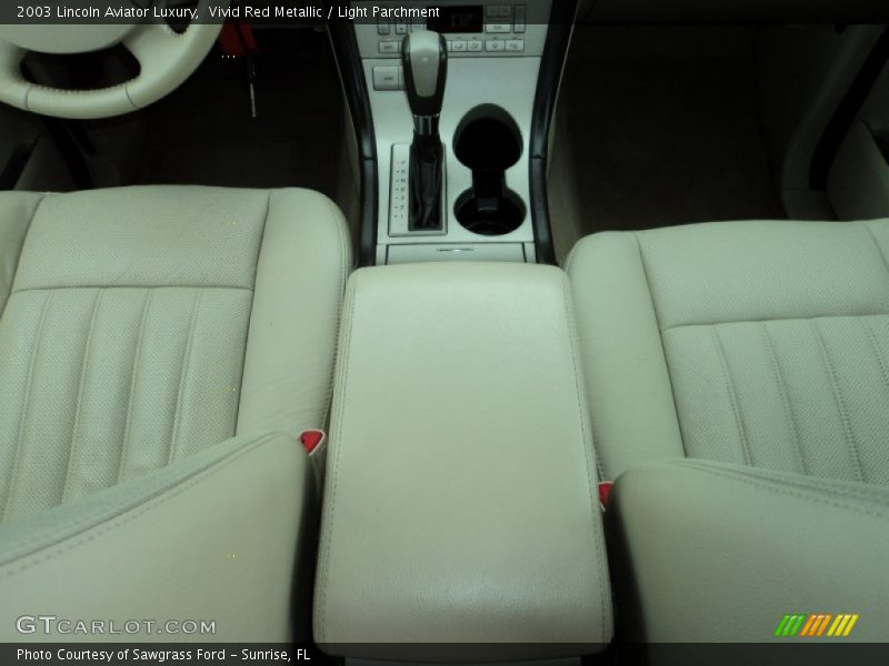 Vivid Red Metallic / Light Parchment 2003 Lincoln Aviator Luxury
