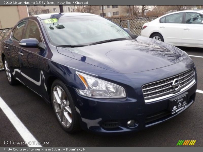 Navy Blue / Charcoal 2010 Nissan Maxima 3.5 SV Sport