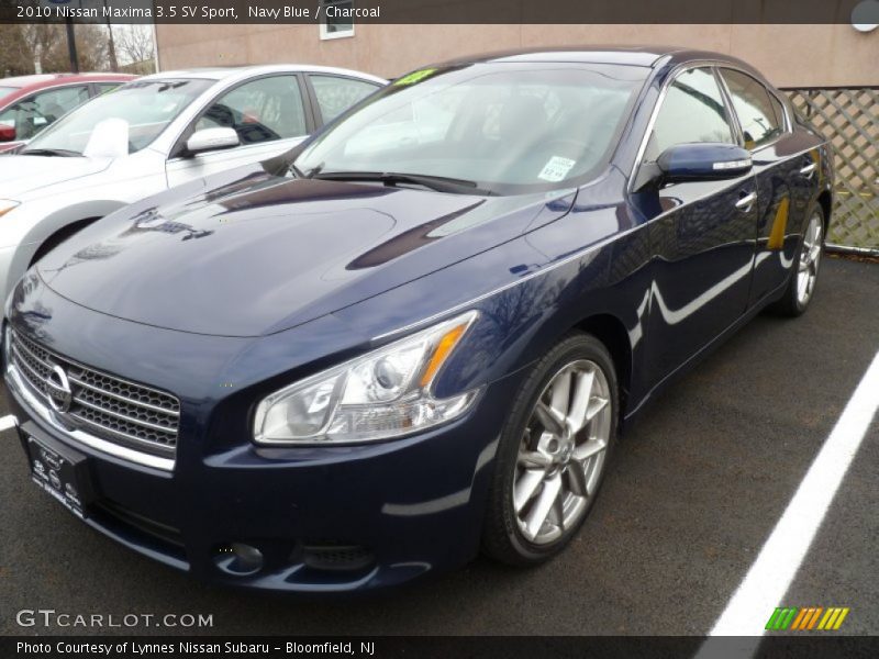 Navy Blue / Charcoal 2010 Nissan Maxima 3.5 SV Sport
