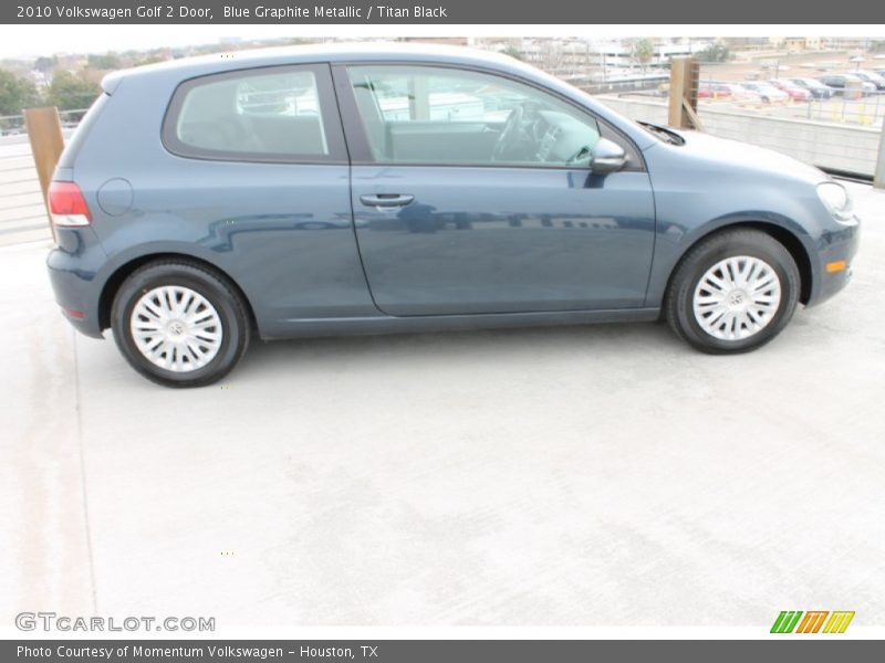 Blue Graphite Metallic / Titan Black 2010 Volkswagen Golf 2 Door