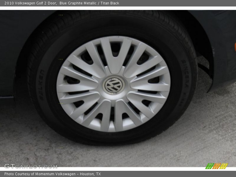 Blue Graphite Metallic / Titan Black 2010 Volkswagen Golf 2 Door