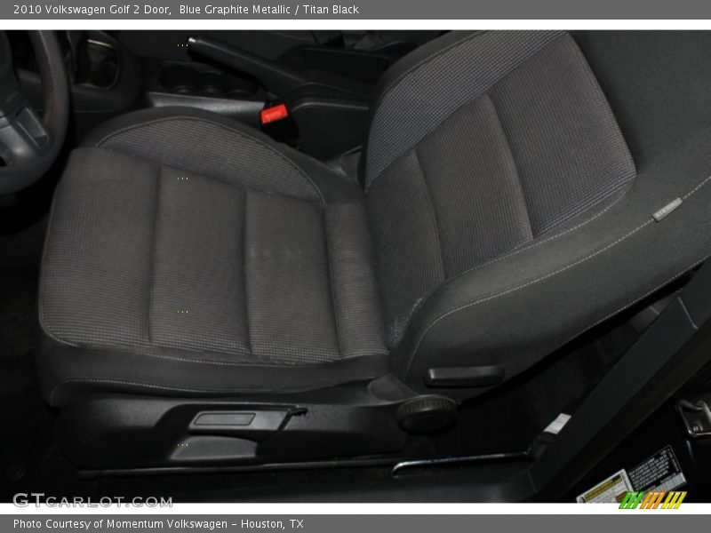 Blue Graphite Metallic / Titan Black 2010 Volkswagen Golf 2 Door