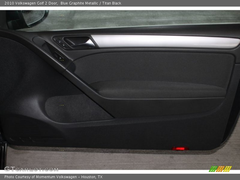 Blue Graphite Metallic / Titan Black 2010 Volkswagen Golf 2 Door