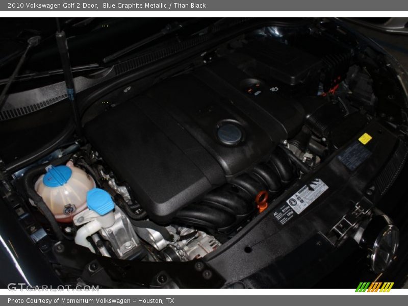 Blue Graphite Metallic / Titan Black 2010 Volkswagen Golf 2 Door