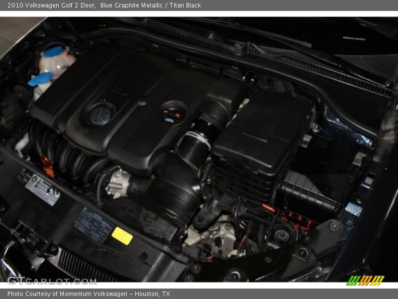 Blue Graphite Metallic / Titan Black 2010 Volkswagen Golf 2 Door