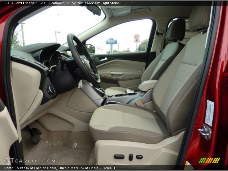 Front Seat of 2014 Escape SE 2.0L EcoBoost