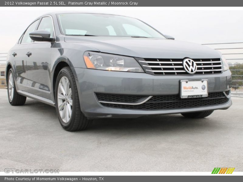 Platinum Gray Metallic / Moonrock Gray 2012 Volkswagen Passat 2.5L SEL