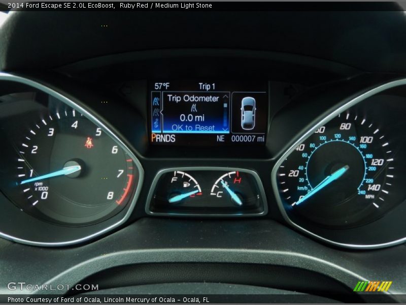 Ruby Red / Medium Light Stone 2014 Ford Escape SE 2.0L EcoBoost