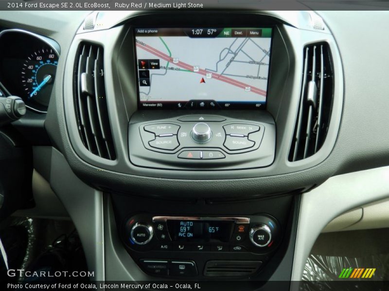 Navigation of 2014 Escape SE 2.0L EcoBoost