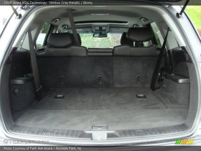 Nimbus Gray Metallic / Ebony 2008 Acura MDX Technology