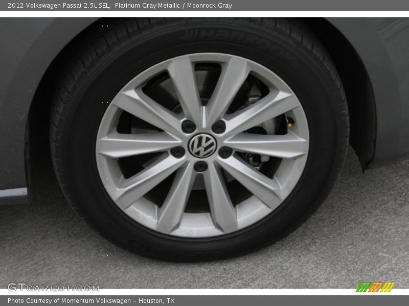 Platinum Gray Metallic / Moonrock Gray 2012 Volkswagen Passat 2.5L SEL
