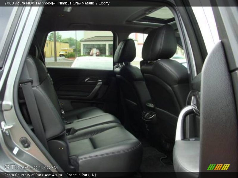 Nimbus Gray Metallic / Ebony 2008 Acura MDX Technology