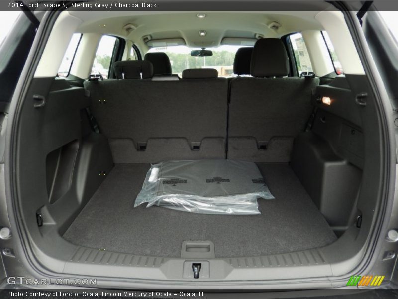Sterling Gray / Charcoal Black 2014 Ford Escape S