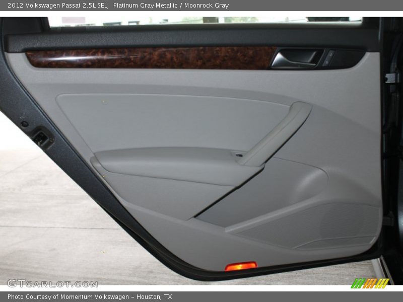 Platinum Gray Metallic / Moonrock Gray 2012 Volkswagen Passat 2.5L SEL